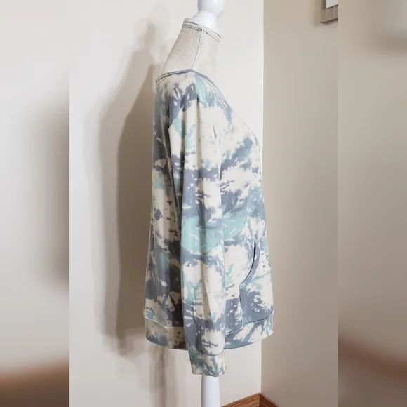 BeStage marbled women's sweatshirt in size M - Picture 2 of 7